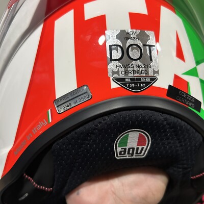 AGV Pista GP R Rossi Mugello 2018 | eBay