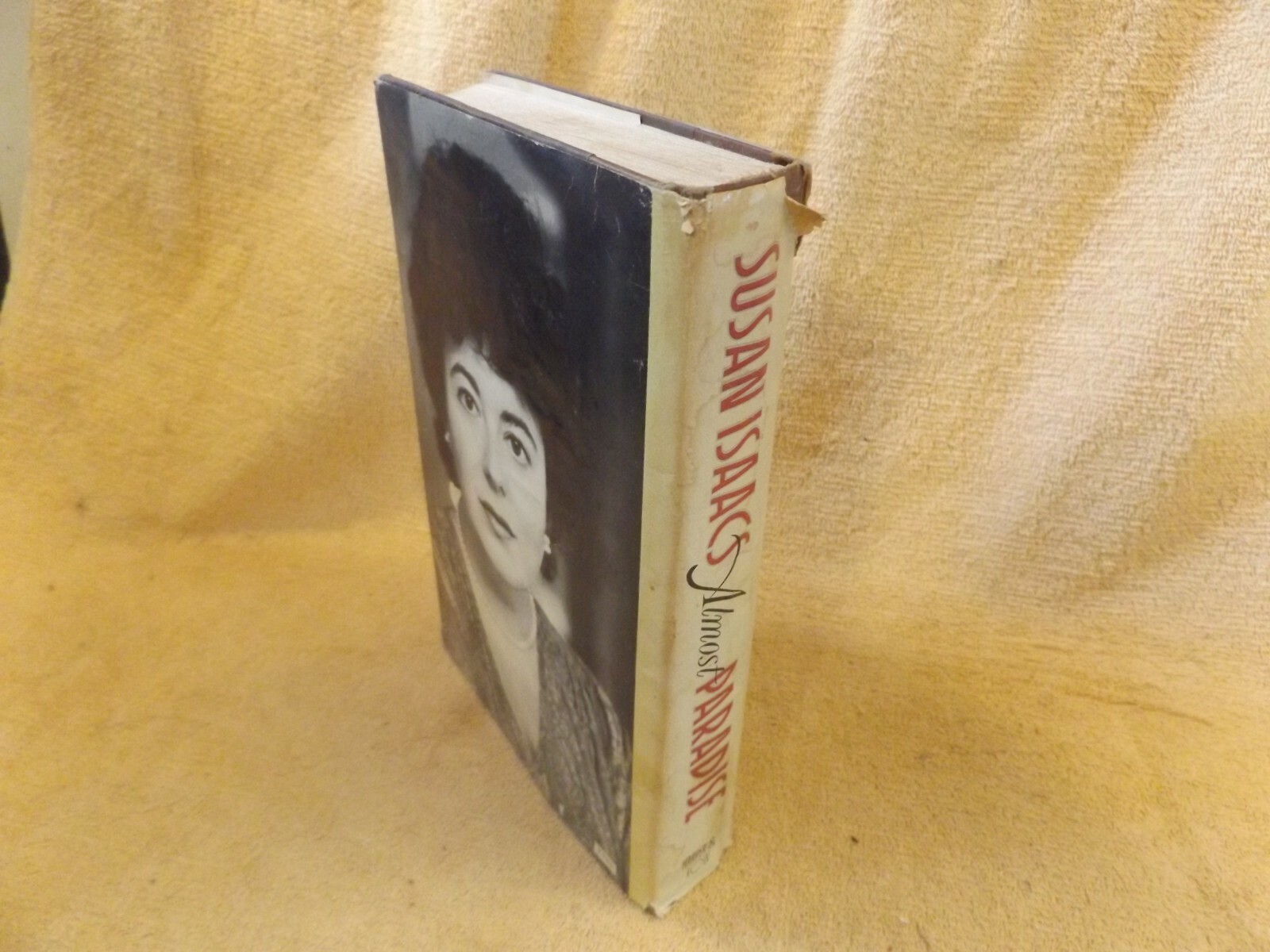 FILA ALMOST PARADISE by Susan Isaacs 1984 BCE Harper & Row hardcover and dust jacket