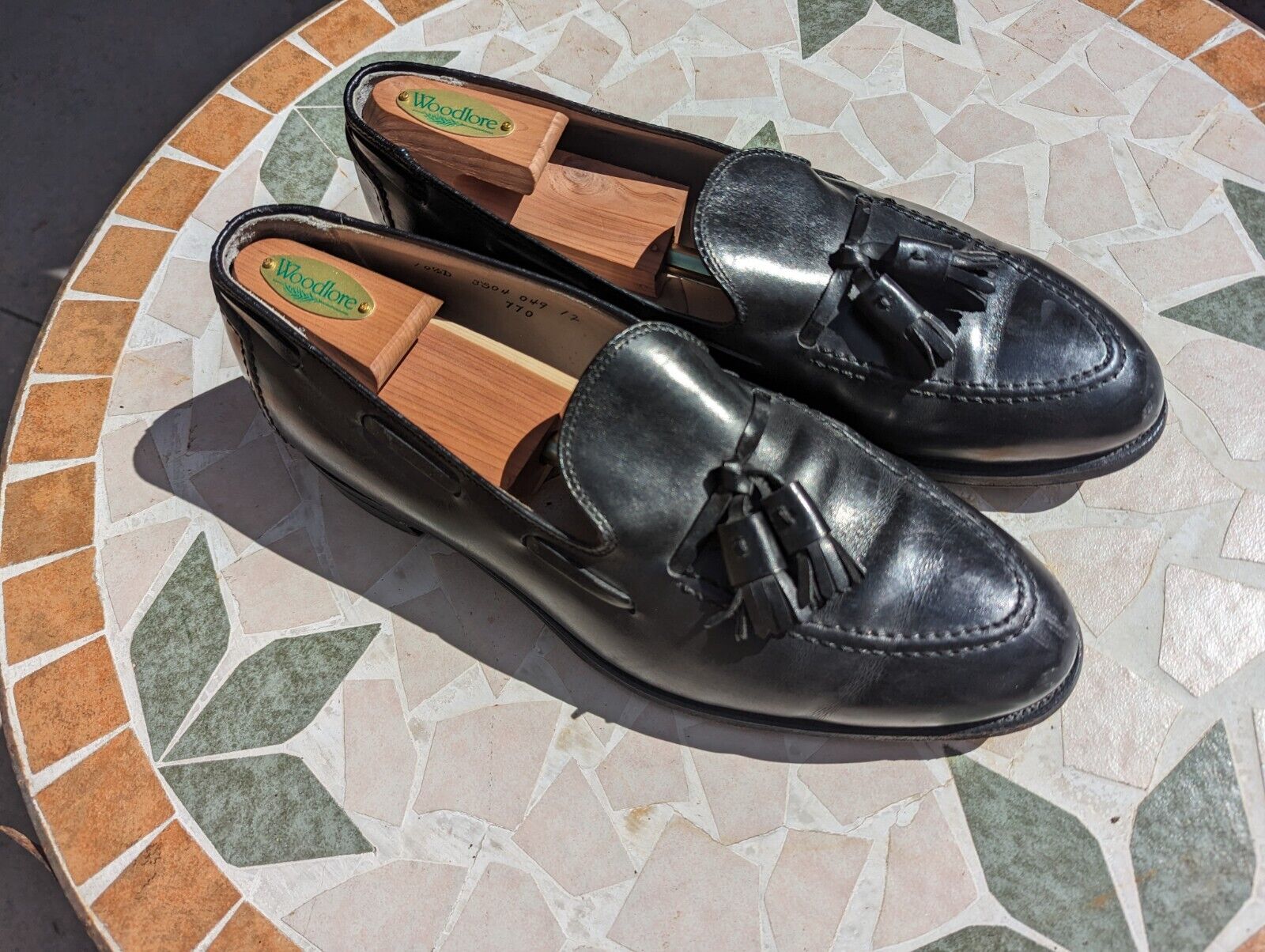 Alden 770 Black Calfskin Tassel Loafer