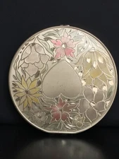 LARGE SUPERB USA 925 STERLING SILVER COMPACT