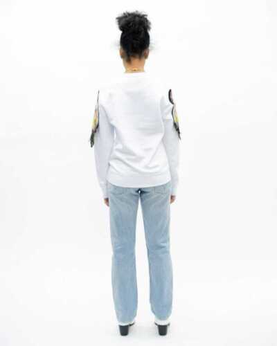 RAGYARD Parrot Sweatshirt Women's Organic Cotton Sweatshirt - Picture 8 of 23