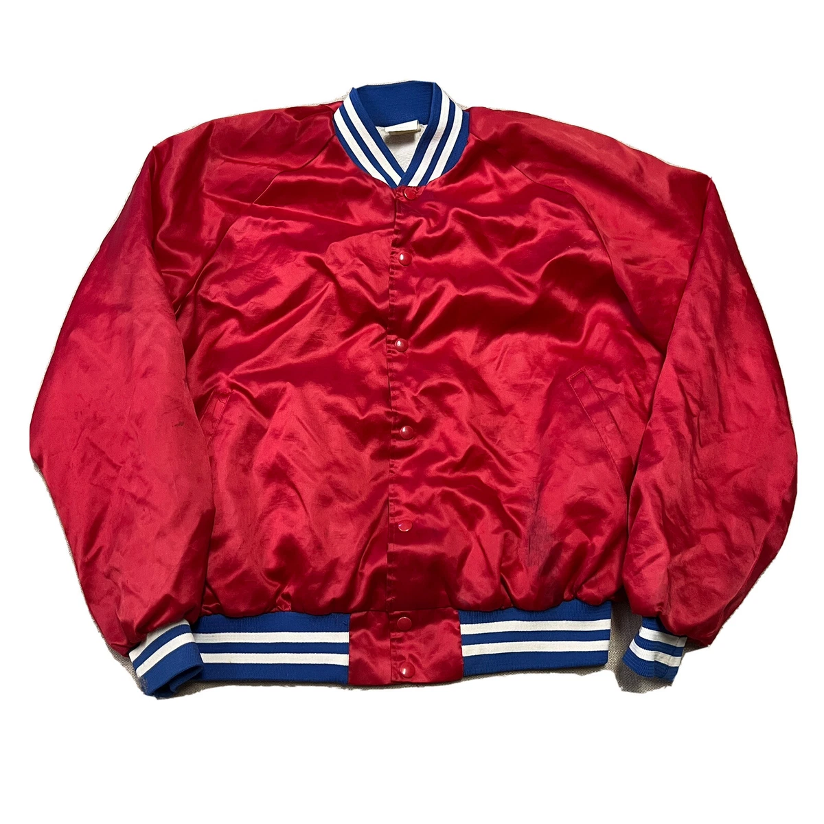 Retro clearance satin jacket