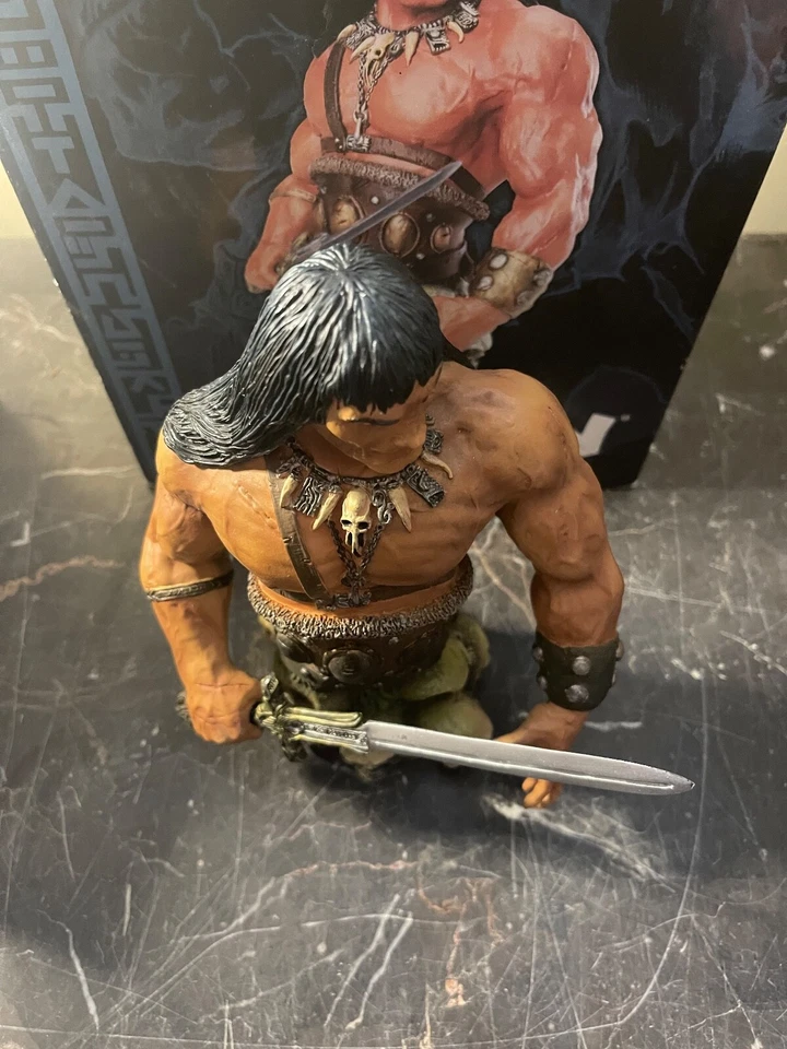 柯南杀手 7 英寸黑马豪华版 2003 限量版 40/50-杰弗里·斯科特签名! — 第 4/4 张图片