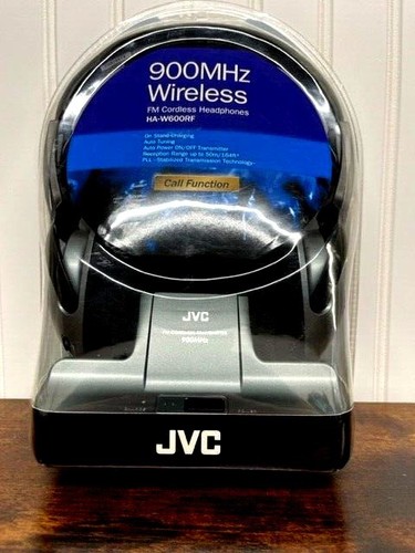 JVC Wireless FM Cordless Headphones HA 