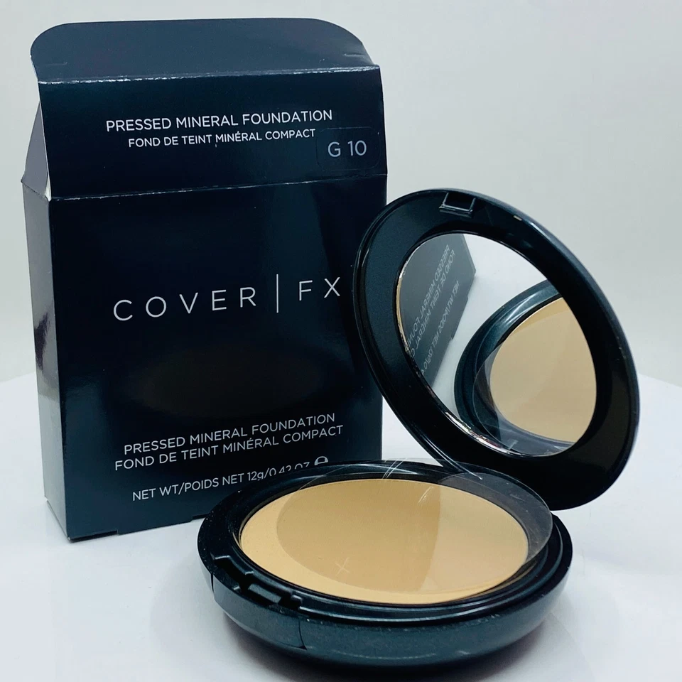 Base mineral prensada COVER FX - 0,42 OZ #G 10 - NUEVA EN CAJA Foto 4 de 4