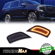 LED Side Marker Lights For Cadillac Escalade Chevy Suburban GMC Yukon 2021-2023