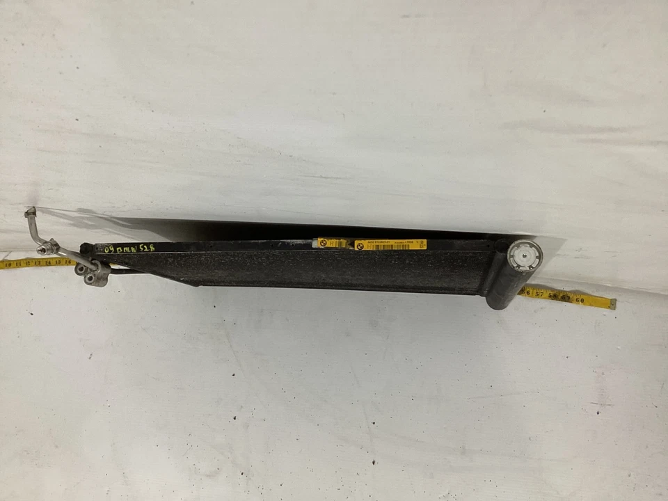 2009-2012 BMW 528I XDRIVE AC AIR CONDITIONING CONDENSER RADIATOR ASSEMBLY OEM . Foto 4 de 4