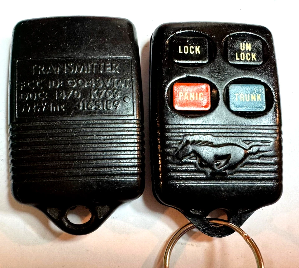 Mando a distancia sin llave para automóvil Ford Mustang 1994-1997 FCC GQ43VT4T limpio fabricante original Foto 3 de 4