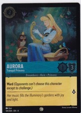 Disney Lorcana - Ursula  s Return - Aurora - Cold Foil - 141/204