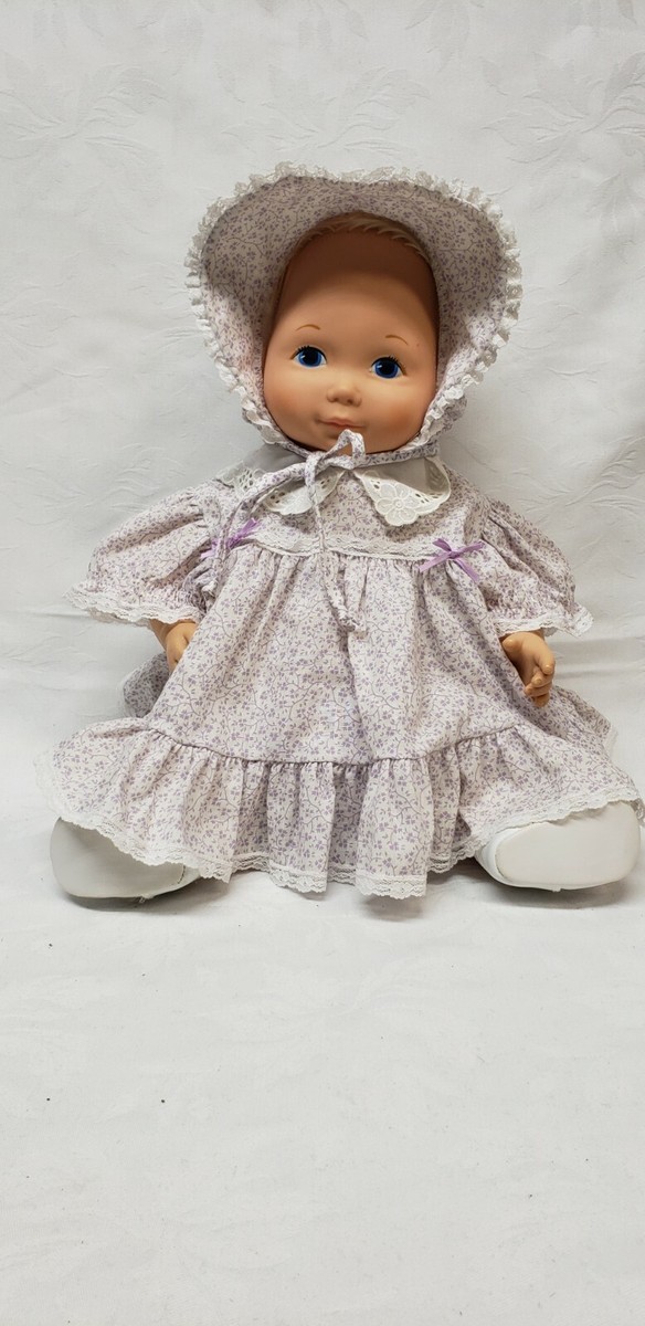 * vintage baby ❀ かわいい笑顔の お座り ベイビー 1977 Fisher Price Baby Vintage Doll blonde hair blue eyes | eBay