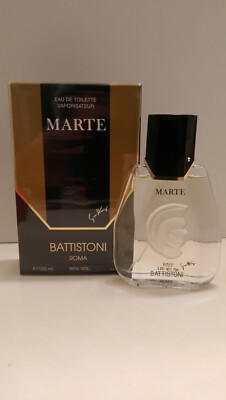 BATTISTONI MARTE 4.2 OZ / 125 ML EAU DE TOILETTE SPRAY NEW IN BOX - RARE