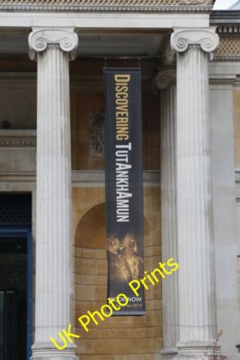Foto 6x4 Banner auf dem Museum Oxford\/SP5106 Banner Werbung für das TutA c2014