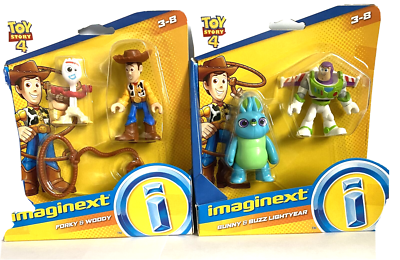 Two Disney Toy Story Packs including Bunny & Buzz Lightyear and Two Disney Toy Story Packs including Bunny & Buzz Lightyear and