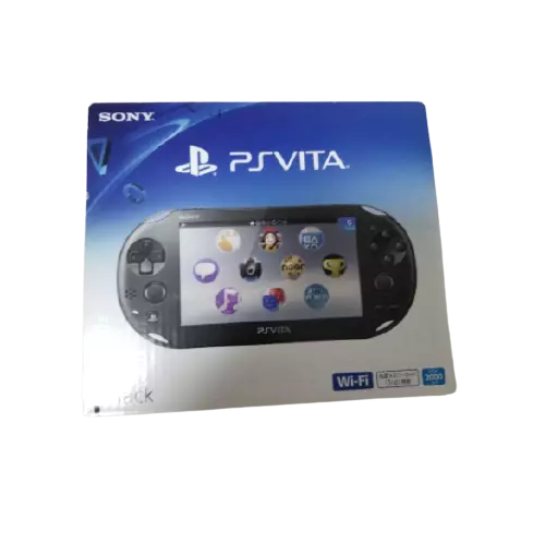 PS Vita Black PCH 2000 ZA11 Console Wi-Fi Sony PlayStation USED Japan 02