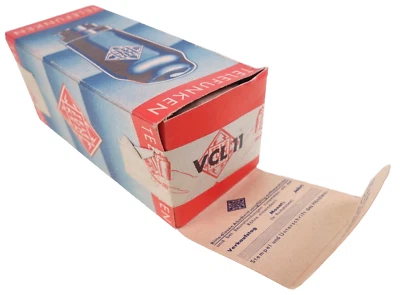 VCL11 Telefunken DKE38 Deutscher Kleinempfänger tube Röhre sealed box NOS NEW - Bild 1 von 4