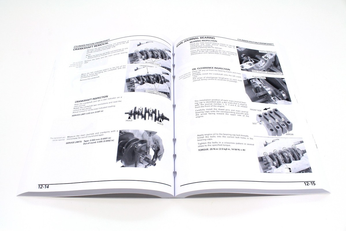 New Genuine Honda Service Repair Manual 04-05 NRX1800 Rune Book