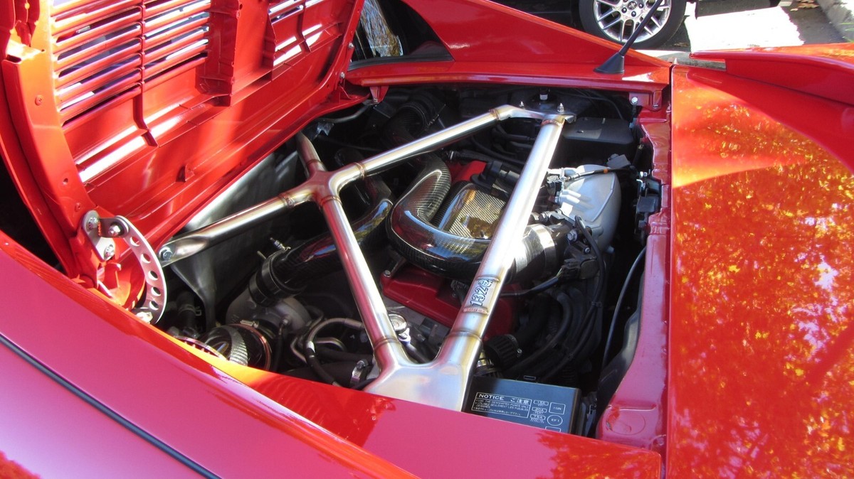 1320 Rear engine bay strut bar for MR2 Sw20 TRD style 304