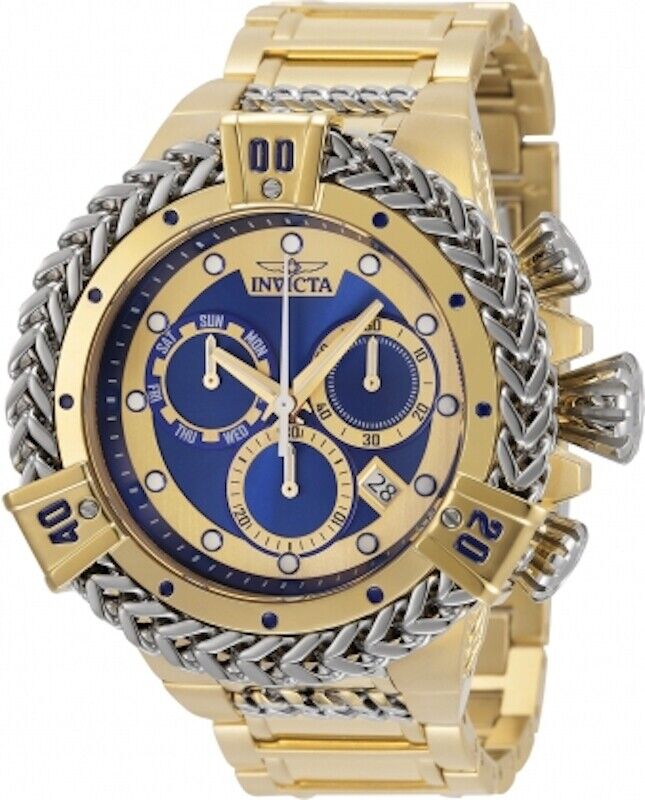 Invicta Bolt Hercules Men's Quartz Chronograph S/Steel Bracelet Watch 35573