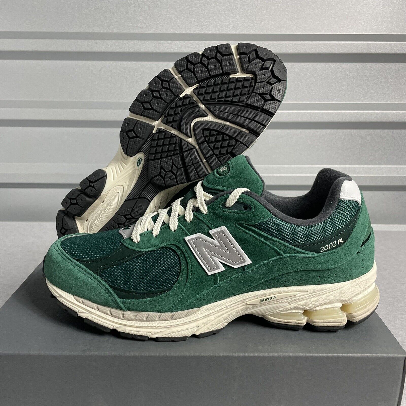 New Balance Suede Forest Green Men&#039;s Shoes M2002RHB 10.5 | eBay