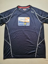 PUMA x ING RENAULT F1 TEAM Mens UK M Driver Issue T-Shirt (VGC) Lightweight 2007