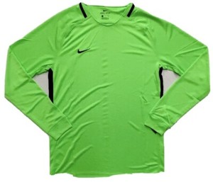 neon green nike dri fit shirt