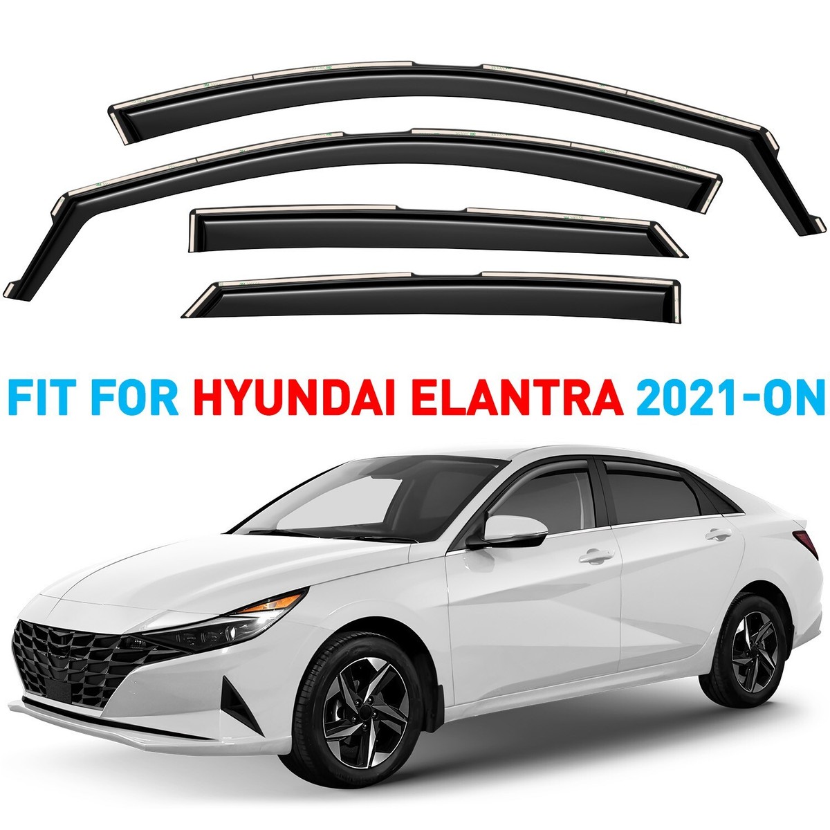 XHRING Windshield Sun Shade For Hyundai Elantra 2017-2024 - View #10