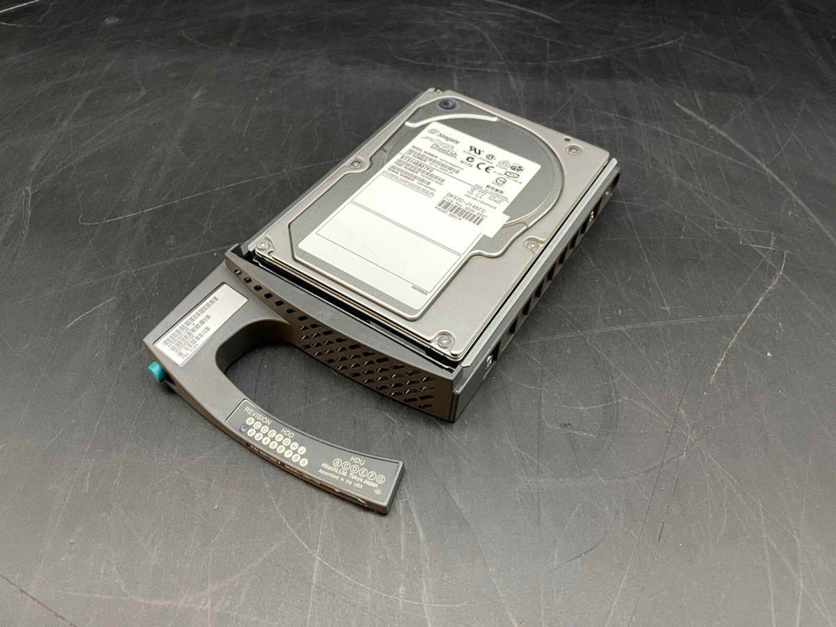 HDS Hitachi 146GB 10K FC HDD w/ Caddy, 5507353-4 | eBay