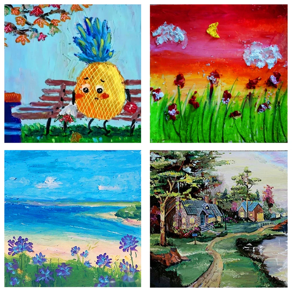 Oil Pastels for Artist Student Graffiti Soft Pastel Painting Draw Pen 25/48Color - image 3 of 4