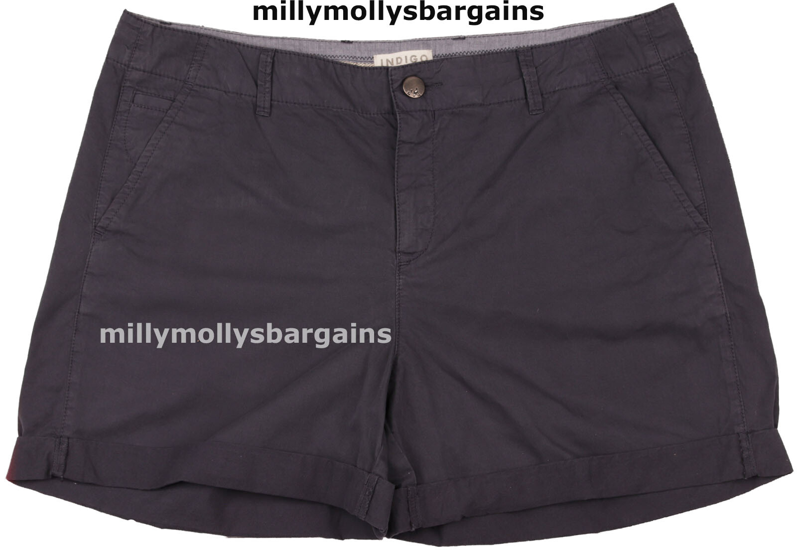 M&S Womens Marks and Spencer Blue Shorts Size 14 Medium                       zz