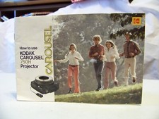 Kodak Carousel Users Manual - Pre-owned