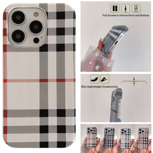 For iPhone 15 14 Plus 13 12 11 Pro Max Phone fashion Shockproof Hard Case Cover - 第 1/10 張圖片