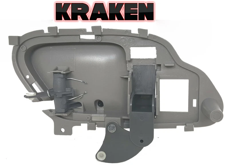 Inside Door Handle For Chevy GMC Truck Suburban Yukon Tahoe 1995-1999 Right Gray - Image 2 of 4