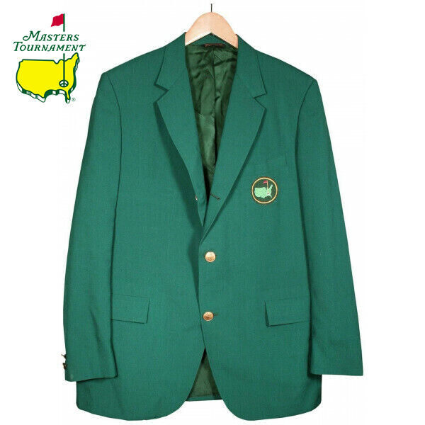Chaqueta de Maestros del Club de Golf Nacional Torneo Augusta - Abrigo de Golf Verde