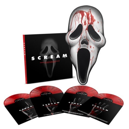 SCREAM 1,2,3,4 The Soundtrack Anthology 4-LP NEW Box Set Coloured