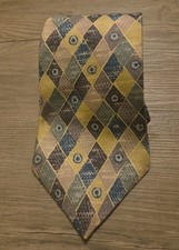 Vintage Evan - Picone 100% Imported Silk Necktie Made In USA