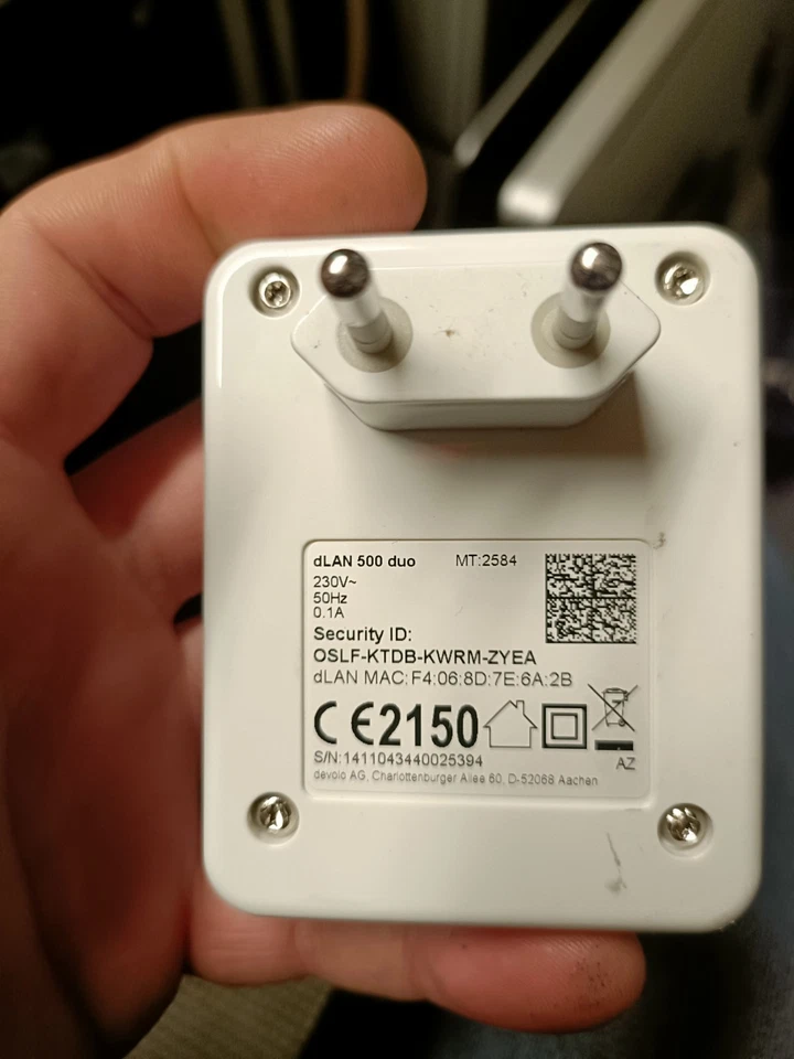 devolo dLAN 500 WiFi Starter Kit Powerline (1x dLAN 500 WiFi 1x dLAN 500 duo ) - Bild 3 von 4