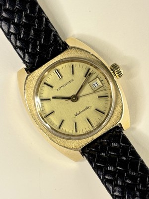 Longines Damen Vintage 1970 s Automatic Date Gold Dress Watch - L561.1 - 1506