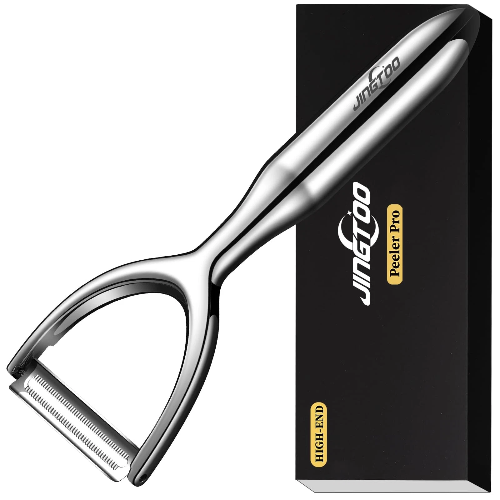 Premium Vegetable Peeler Stainless Steel，Ultra Sharp Potato Peeler, Swivel Bl...