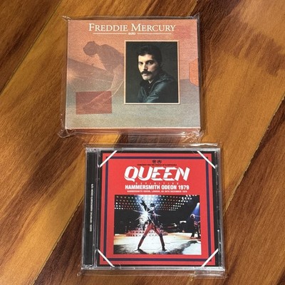 QUEEN Hammersmith 1979 2 CD + FREDDIE MERCURY SOLO 3 CD SET Mr Bad Guy Barcelona