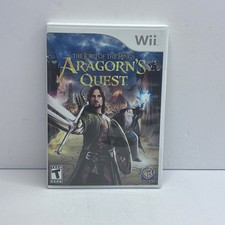 The Lord of the Rings: Aragorn's Quest Wii Video Game Motion Control Co-op