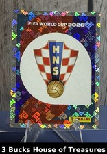 2026 Panini FIFA World Cup Sticker Croatia #CRO 1 Holo Croatia