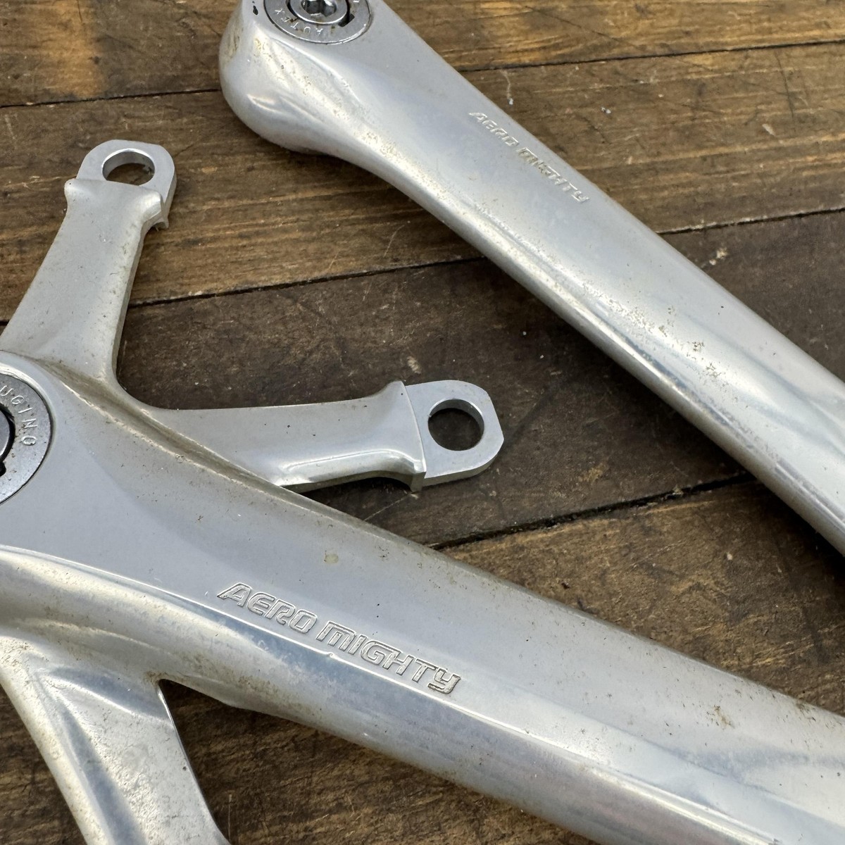 パーツ sugino aeromighty Vintage Sugino Aero Mighty Crankset 170mm 144 BCD AUTEX
