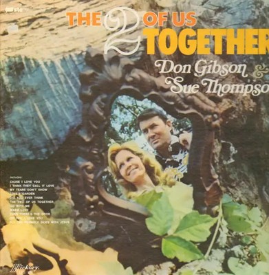Don Gibson & Sue Thompson The 2 Of Us Together London Vinyl LP