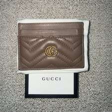 Gucci GG Marmont Card Holder Porcelain Rose, Used Great Condition