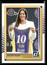 2025 Donruss WNBA Kelsey Plum 12 Los Angeles Sparks