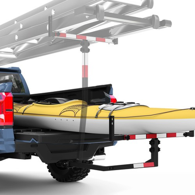 #ad Truck Bed Extender Trailer Mount 2 in 1 Adjustable Extension Rack for Pickup SUV $107.59