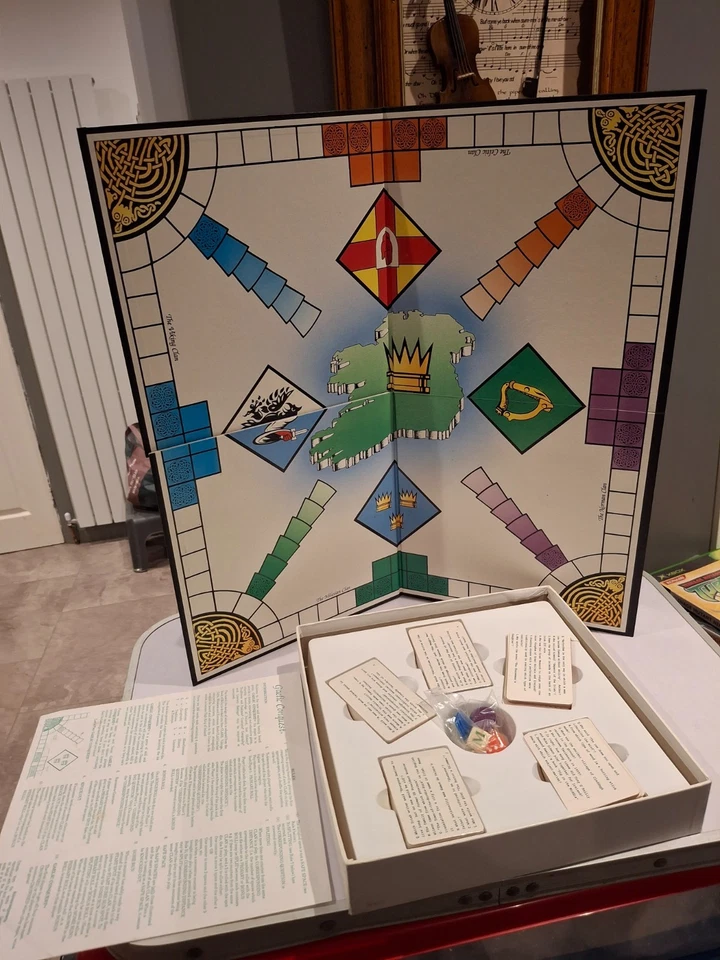GAELIC CONQUEST Vintage Board Game Rare! hardly played with (Complete) 1988 - Image 4 of 4
