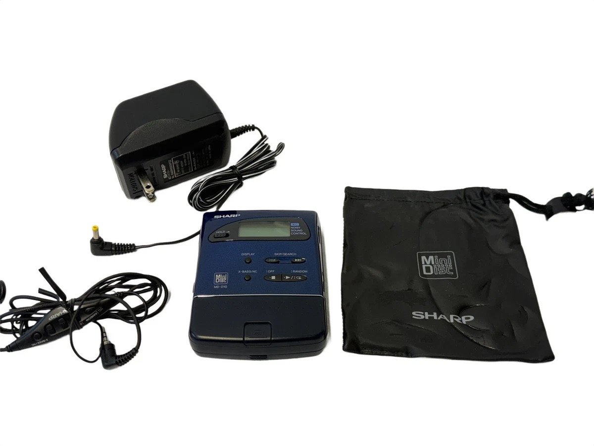 Sharp MiniDisc Player (Walkman) Personal MiniDisc Recorders for