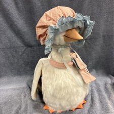 Vintage 1986 Talking Mother Goose Doll Worlds Of Wonder Not Working AS IS