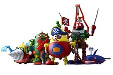 Aoshima Bunka Kyozai Robodatchi Series No.9 Robodatchi Deluxe set Vol.3 Plastic